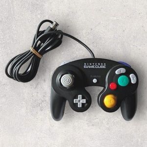 Authentic Nintendo Game Cube Controller Jet Black